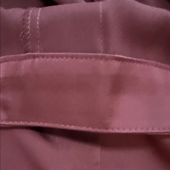 Calvin Klein Deep Burgundy Wide Leg Pants - Picture 4 of 8